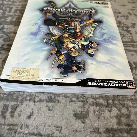 Kingdom Hearts Signature Series Guide with Fold Out PS- 2 2005 Book Bradygames - Picture 6 of 15